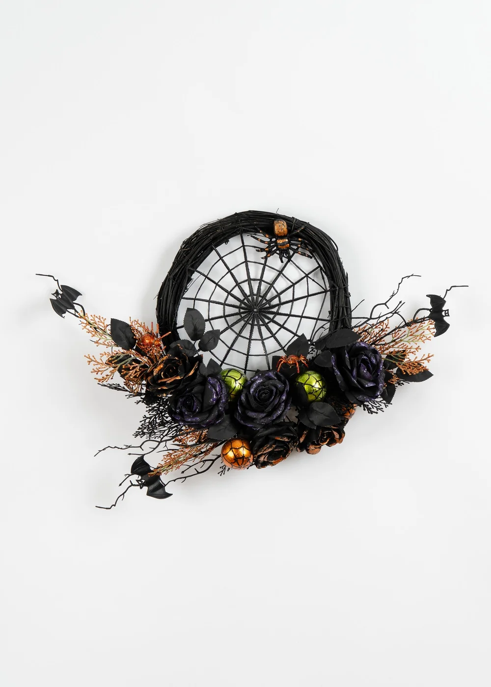 Scottish Everlastings Spiderweb Wreath 61cm - One Size Image 3