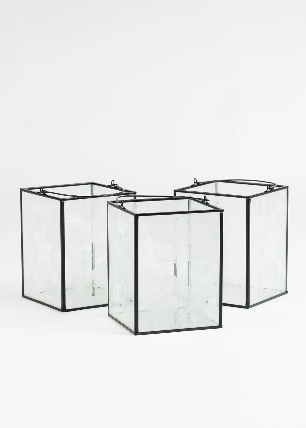 Scottish Everlastings Set of 3 Star Lanterns - One Size Image 3