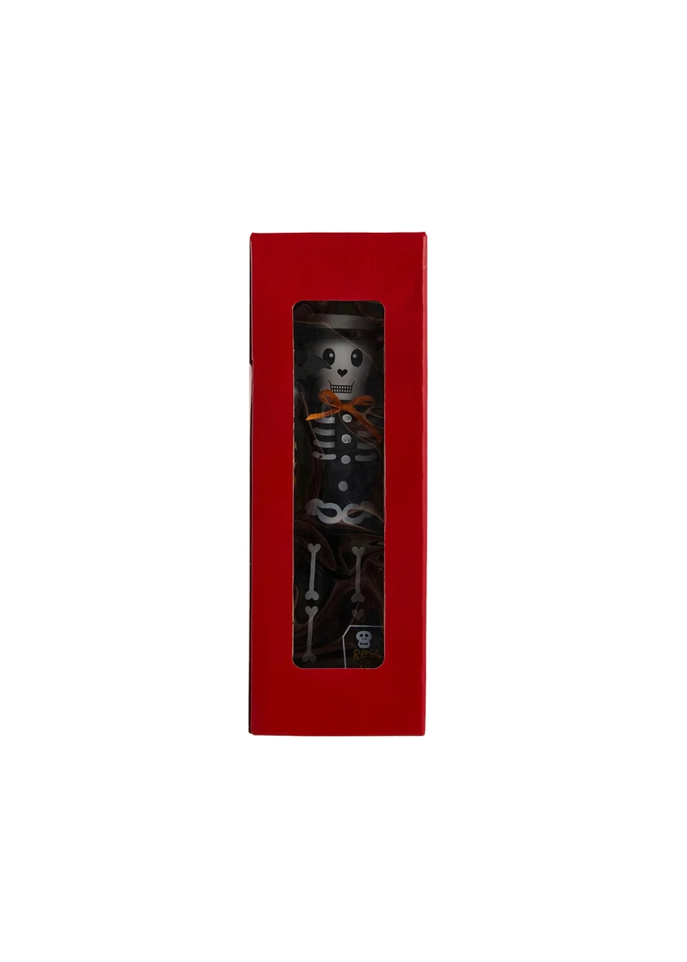 Lifeideas Halloween Wooden Skull Nutcracker Figurine Decoration - One Size Image 3