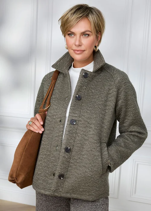 Cotton Traders Dark Forest Textured Jacket - 8 Image 1