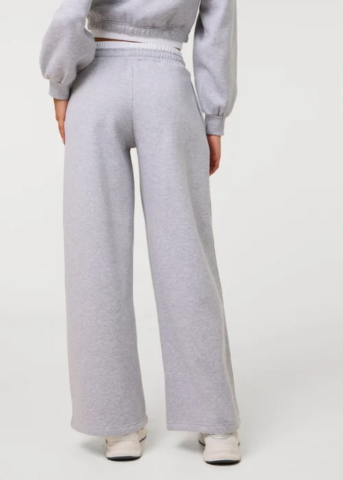 Pink Vanilla Grey Contrast Waist Cuffed Joggers - S Image 4