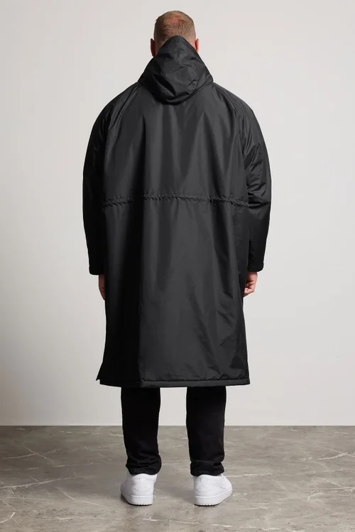 BadRhino Black Waterproof Fleece Lined Changing Robe - XL-2XL Image 3