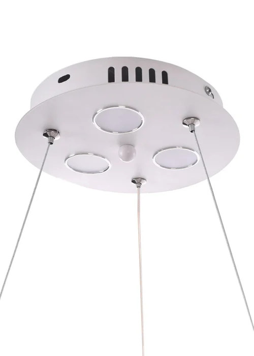Kabinet White Chic Feather 6-light Pendant Light, 46x46x16cm - One Size Image 5