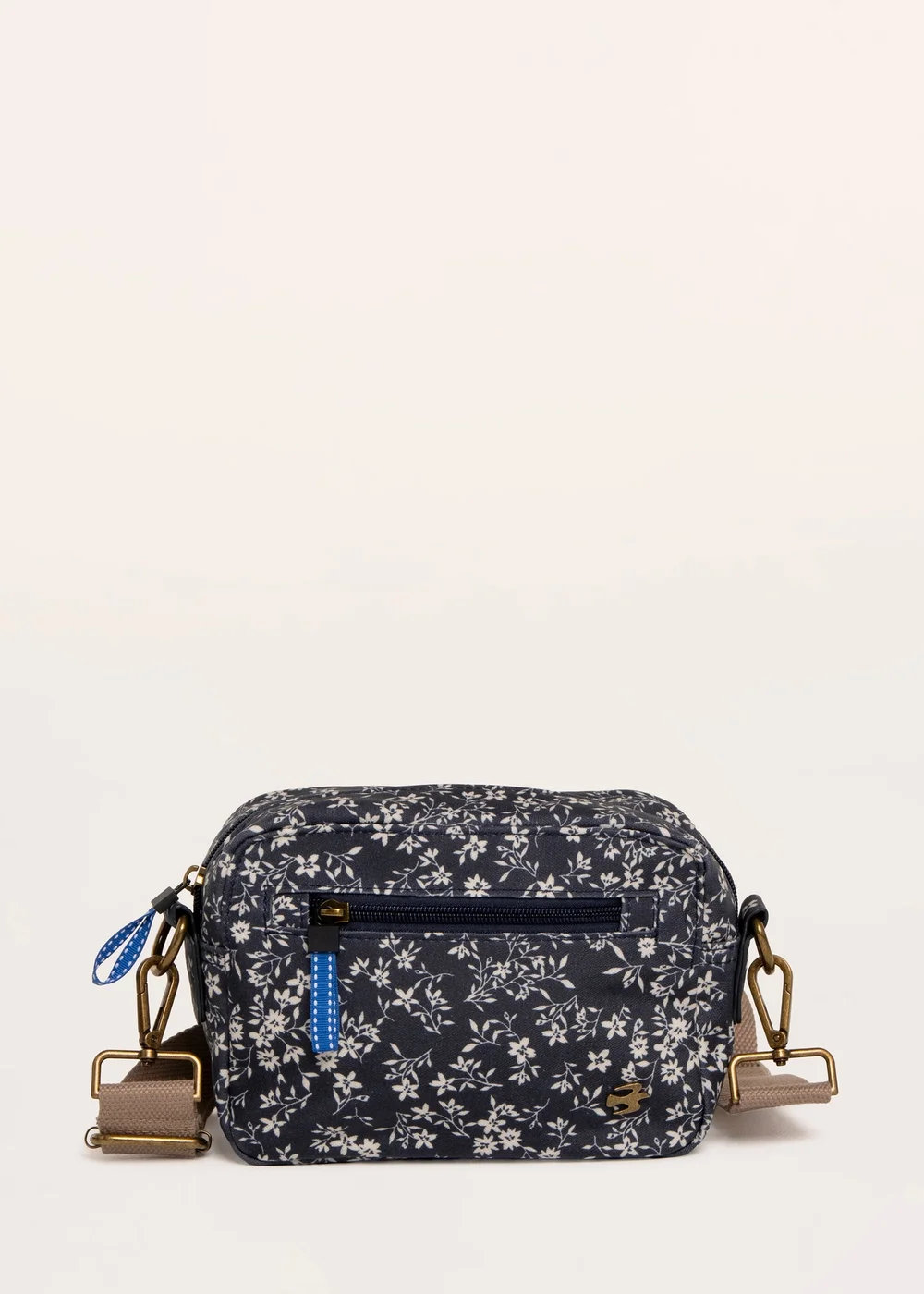 Brakeburn Navy Sabine Willow Storm Printed Cross Body Bag - One Size Image 5