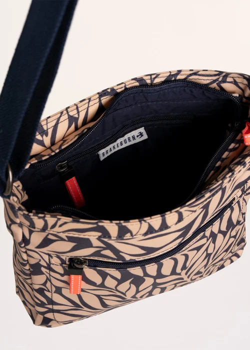 Brakeburn Cream Sierra Folk Vine Printed Cross Body - One Size Image 3
