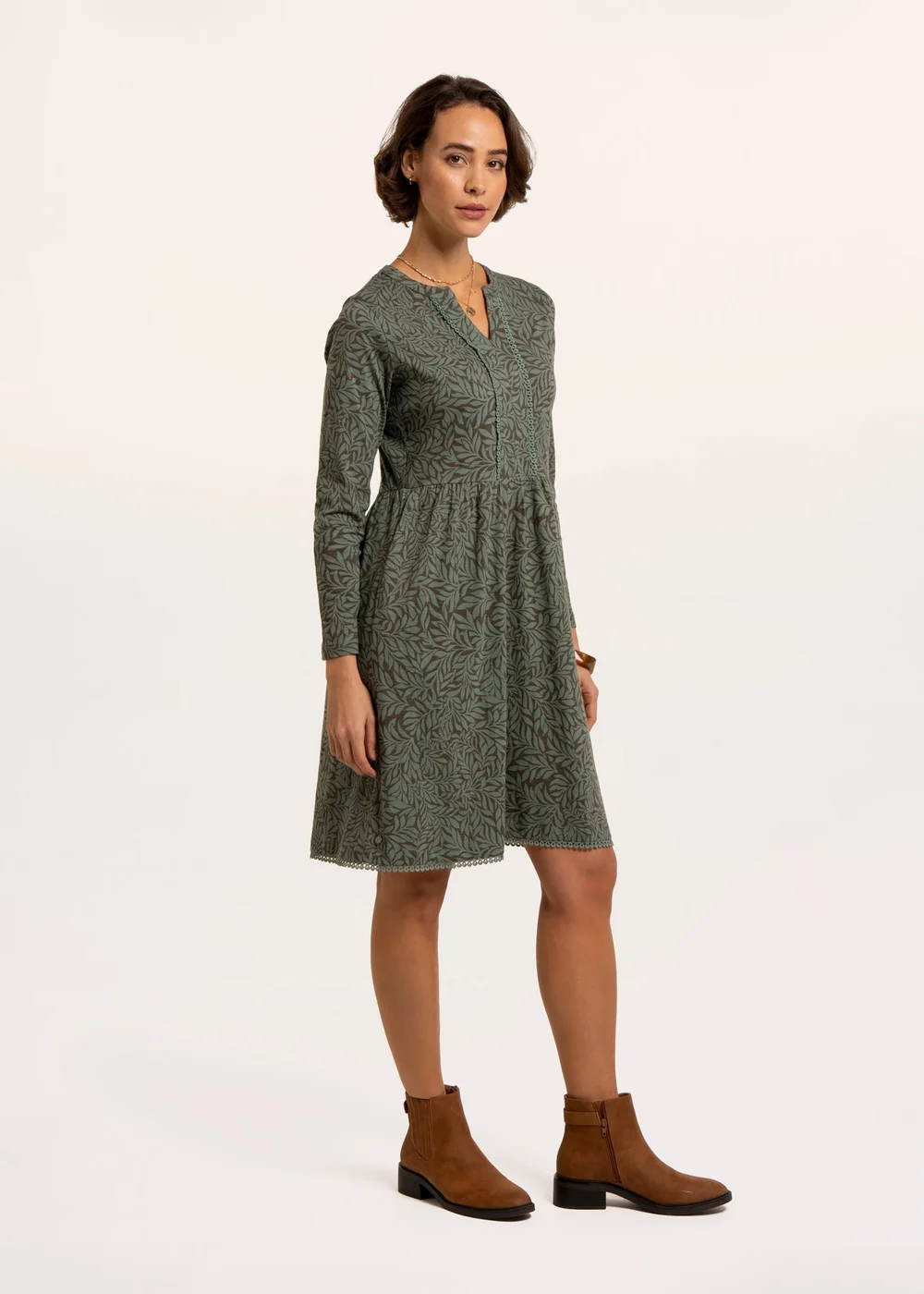 Brakeburn Green Rowan Dress - 18 Image 3