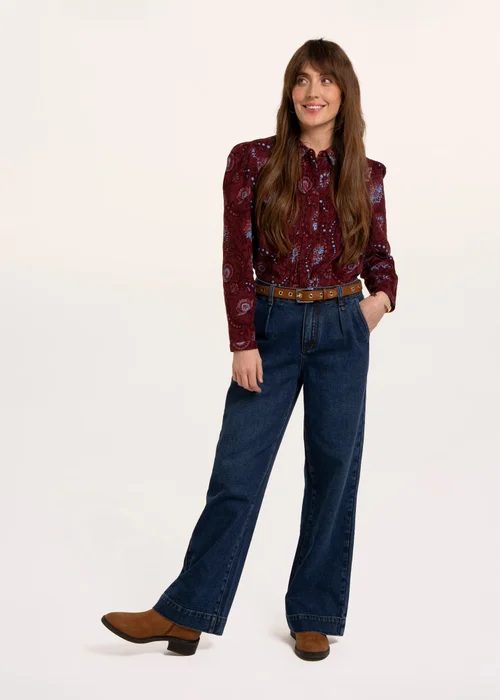 Brakeburn Burgundy Rania Blouse - 16 Image 1