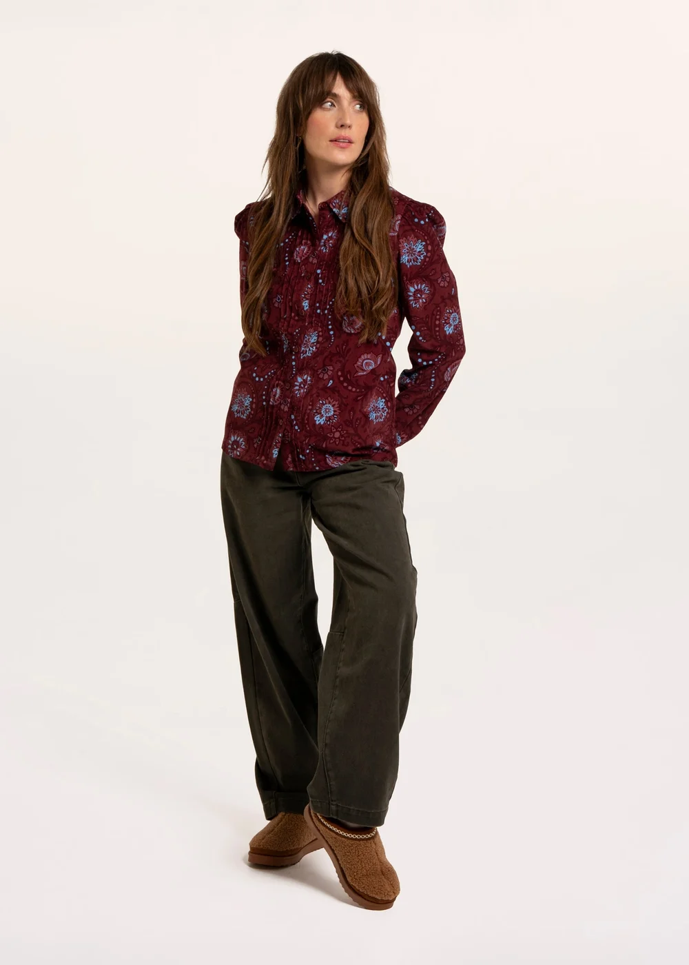 Brakeburn Burgundy Rania Blouse - 16 Image 5