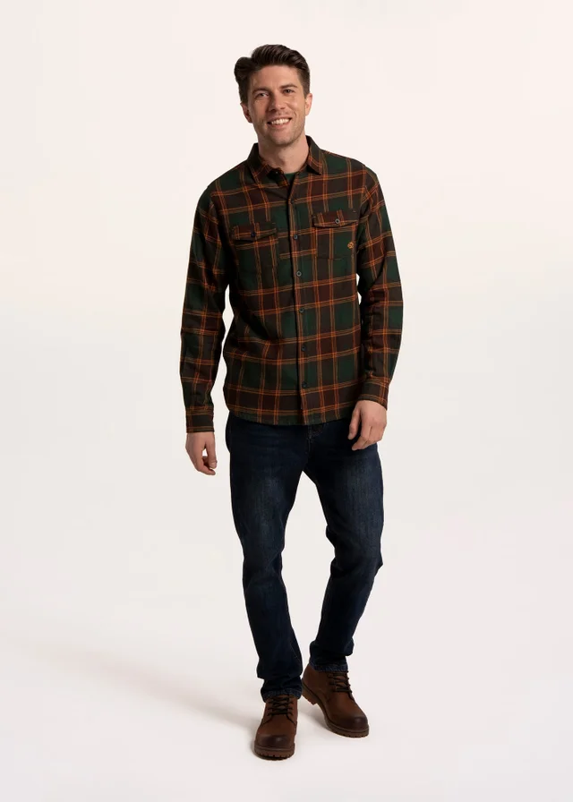 Brakeburn Green Finsbury Check Shirt