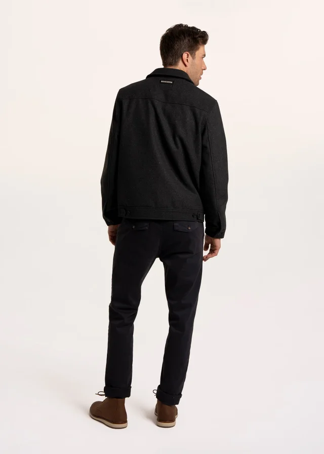Brakeburn Grey Barkingside Zip Through Jacket