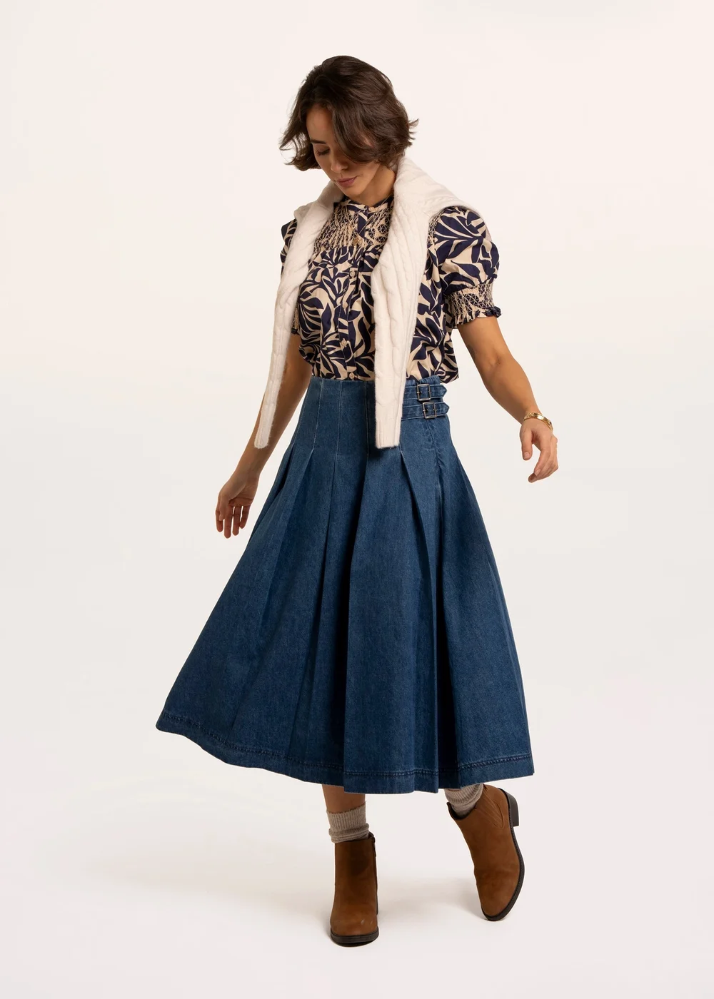 Brakeburn Blue Hiba Skirt - 20 Image 5