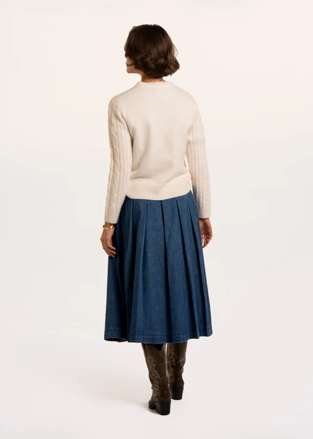 Brakeburn Blue Hiba Skirt