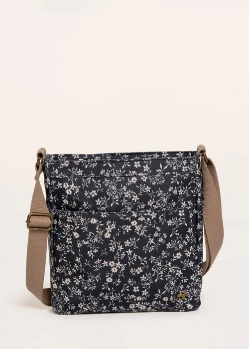Brakeburn Navy Sierra Willow Storm Printed Cross Body Bag - One Size Image 1