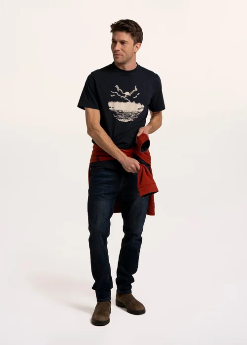 Brakeburn Navy Moorgate Dusk Paddle Board T -Shirt - 2XL Image 3