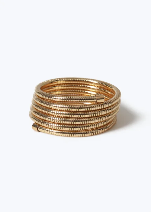 Muse Gold Wrist Strap Bracelet - One Size Image 1