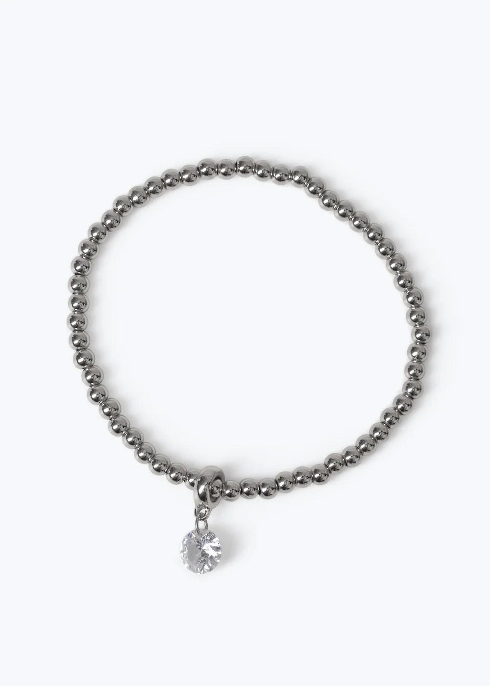 Muse CZ Crystal Stretch Wristwear Silver - One Size Image 1