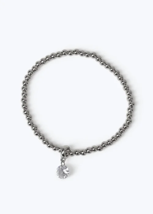 Muse CZ Crystal Stretch Wristwear Silver - One Size Image 1