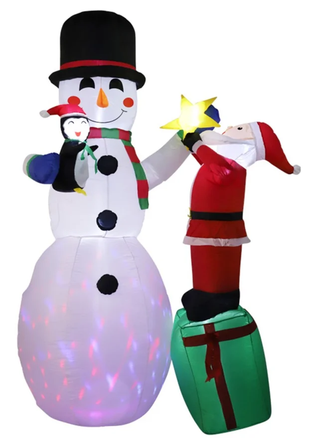 Lifeideas White Christmas Inflatable 2.4M