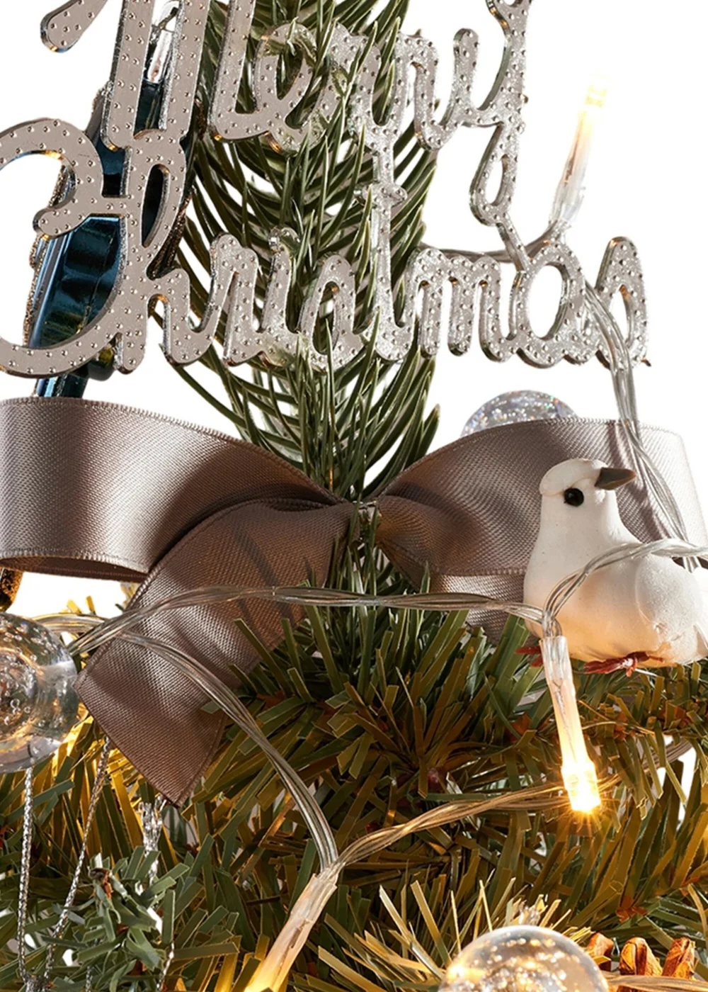 Lifeideas Green Mini Tabletop Christmas Tree - One Size Image 3