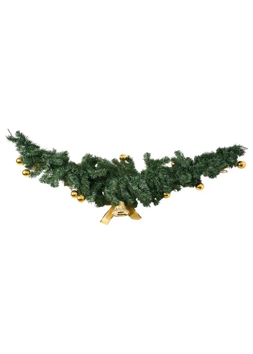Lifeideas Christmas Garland Artificial Hanging Festival Decoration - One Size Image 4