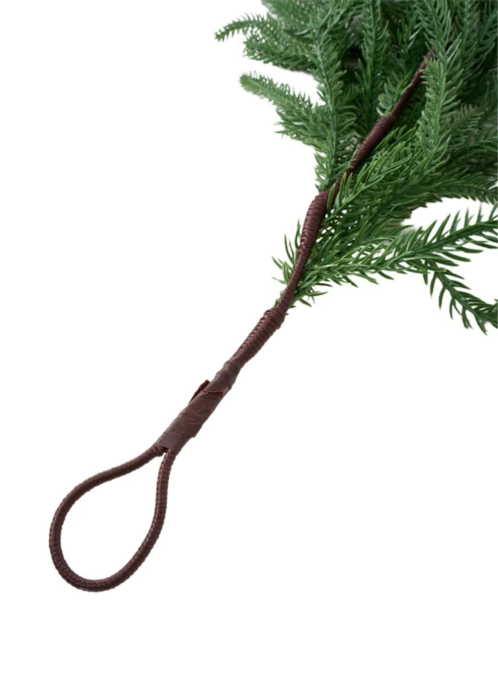 Lifeideas Green Deluxe Unlit Artificial Christmas Garland 1.8m / 2.7m - M Long Image 5