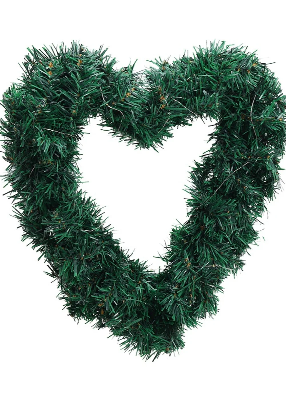 Lifeideas Multicoloured Valentine's Day Artificial Heart-shaped Door Hanging Garland Wedding Decoration with 3m Light String - One Size Image 1