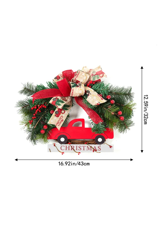 Lifeideas Green Christmas Wreath 30cm