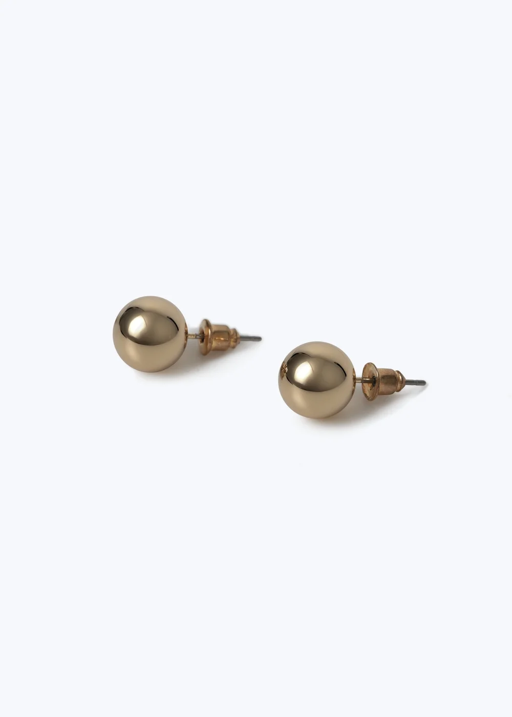 Muse Gold Ball Studs - One Size Image 2