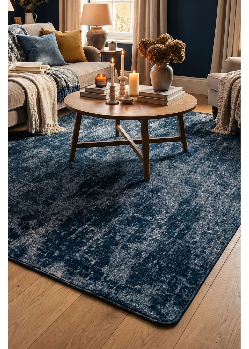 Homemaker Avalon Abstract Ocean Rug 140/200 - 140 X 200 Image 1