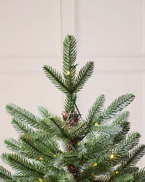 WeRChristmas Green Pre-Lit Frosted Potted Artificial Christmas Tree 115 Warm White Leds 3.5 Ft - No Size Image 5