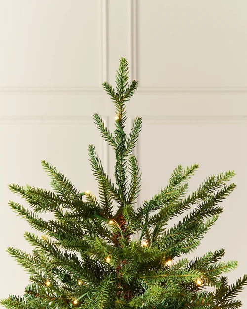 WeRChristmas Green Pre-Lit Potted Pine Artificial Christmas Tree 100 Warm White And Multi-Colour Leds 4 Ft - No Size Image 5