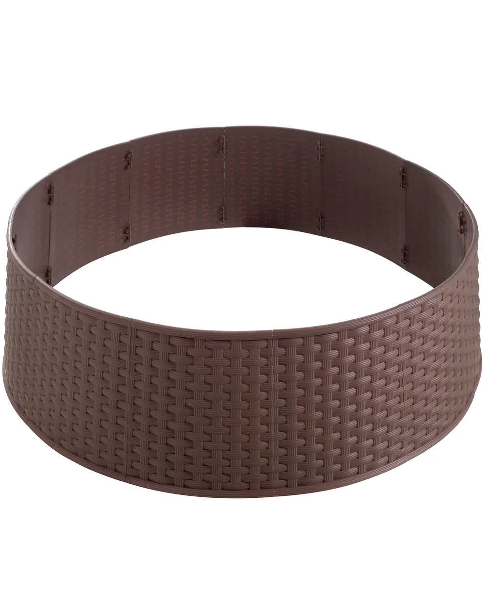 WeRChristmas Brown Rattan Effect Christmas Tree Collar 65 Cm - No Size Image 1