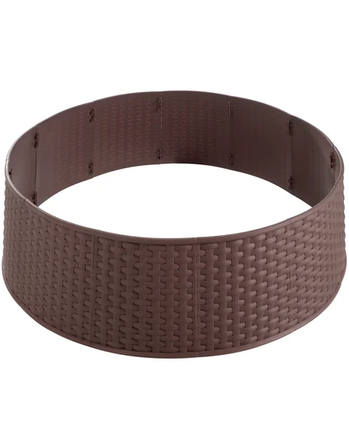 WeRChristmas Brown Rattan Effect Christmas Tree Collar 65 Cm - No Size Image 1