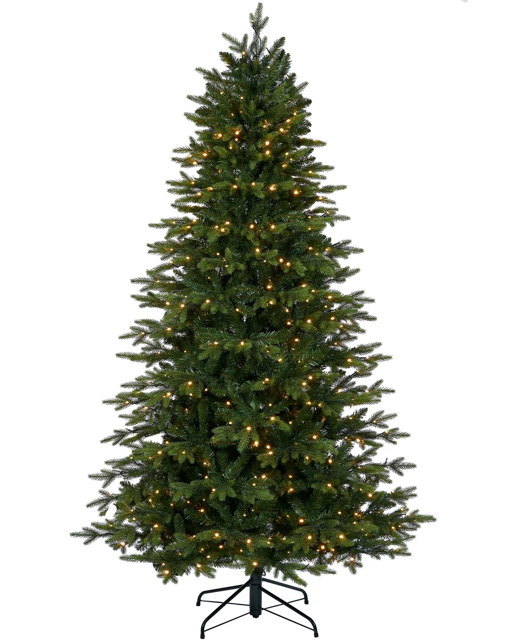 WeRChristmas Green Pre-Lit Himalayan Fir Artificial Christmas Tree 400 Warm White Leds 6 Ft - No Size Image 1