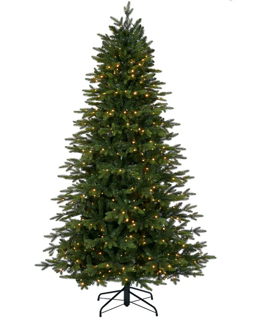 WeRChristmas Green Pre-Lit Himalayan Fir Artificial Christmas Tree 400 Warm White Leds 6 Ft - No Size Image 1