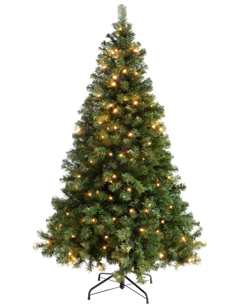 WeRChristmas Green Pre-Lit Emerald Spruce Artificial Christmas Tree 300 Warm White Leds 7 Ft - No Size Image 1