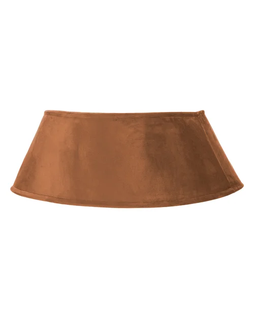 WeRChristmas Mocha Velvet Christmas Tree Collar 70 Cm - No Size Image 1