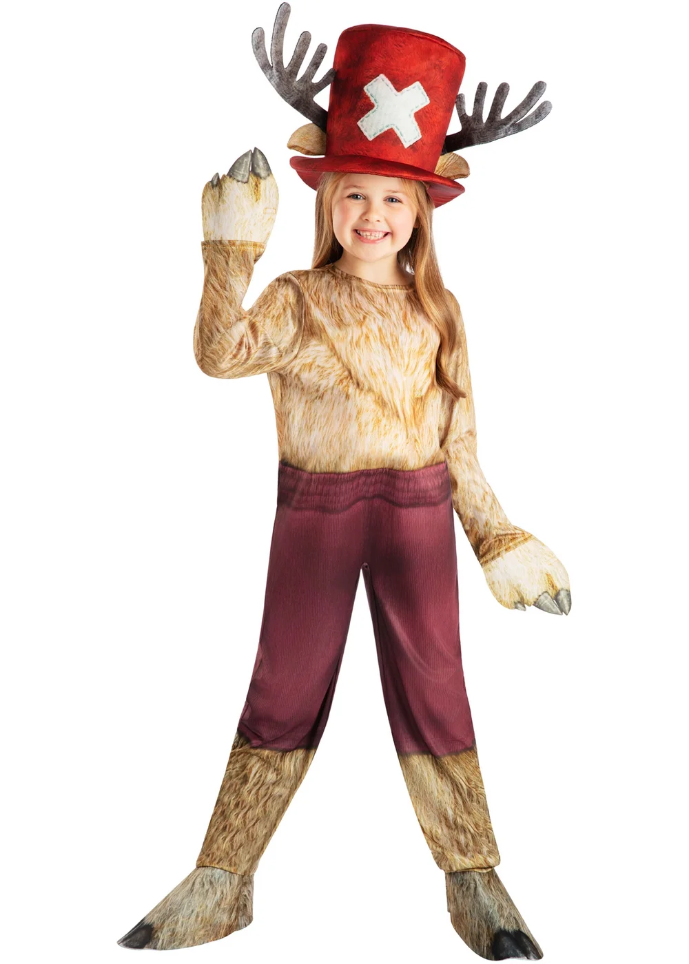 One Piece Tony Tony Chopper Child Costume (5-13 Years) - 9-10 Yrs Image 1