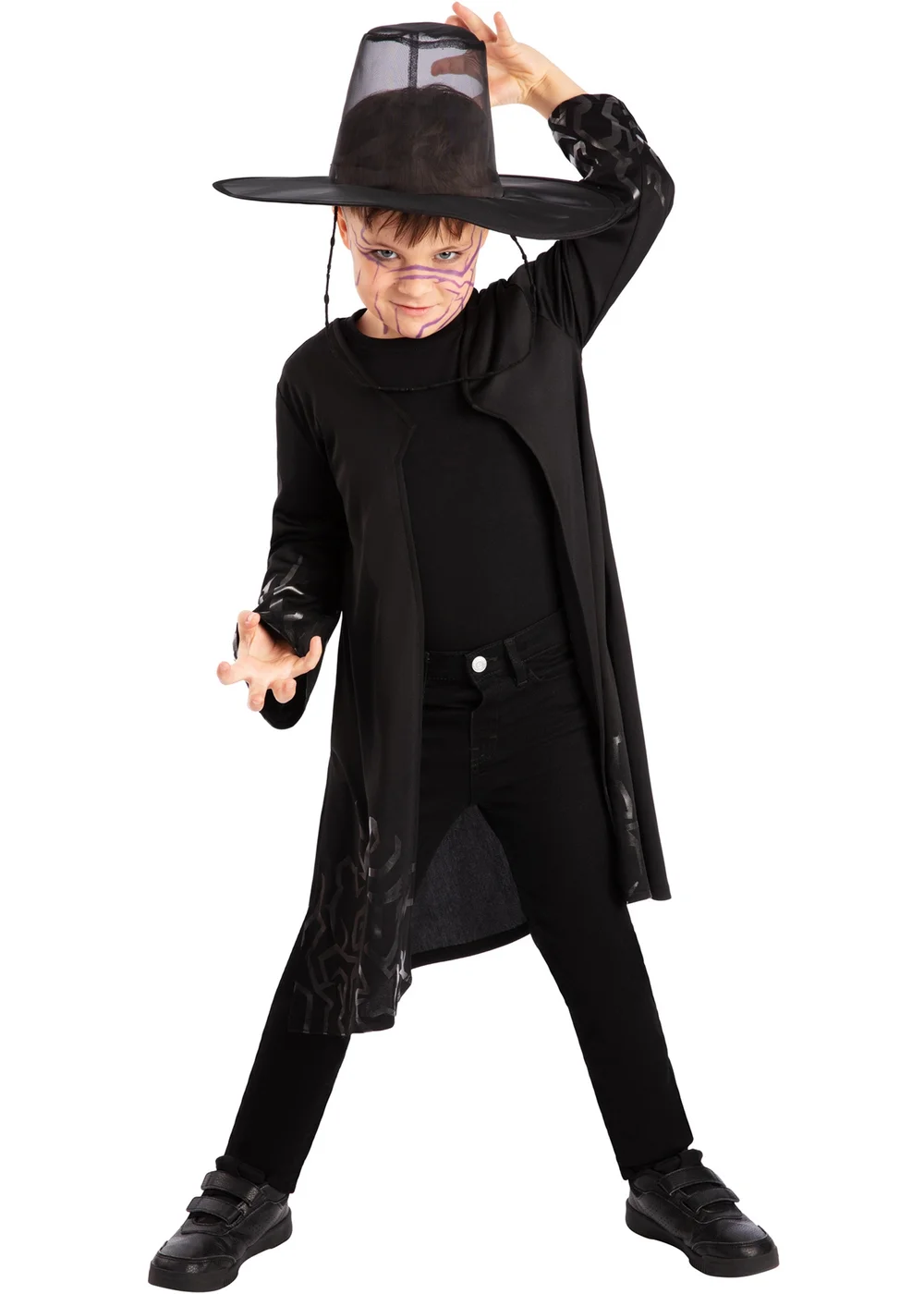 Kpop Demon Hunters Jinu Demon Child Costume (5-13 Years) - 5-6 Yrs Image 5