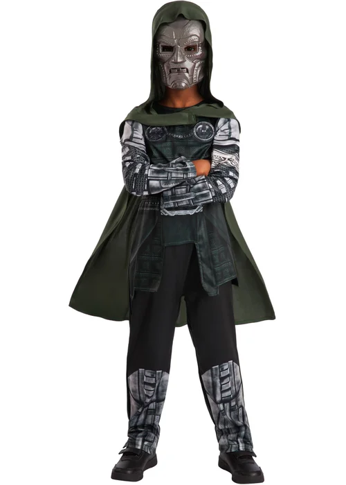 Marvel Avengers Dr Doom Child Costume (5-13 Years) - 5-6 Yrs Image 5