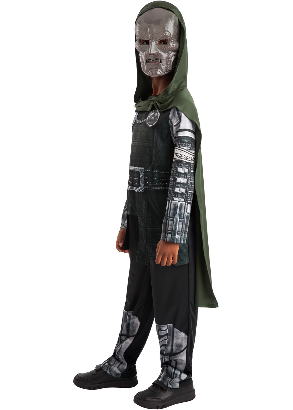 Marvel Avengers Dr Doom Child Costume (5-13 Years) - 5-6 Yrs Image 4