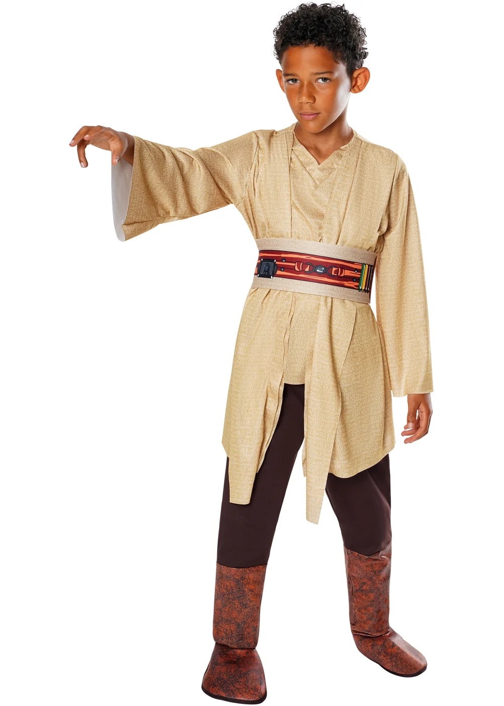 Star Wars Deluxe Jedi Child Costume (3-8 Years) - 7-8 Yrs Image 4