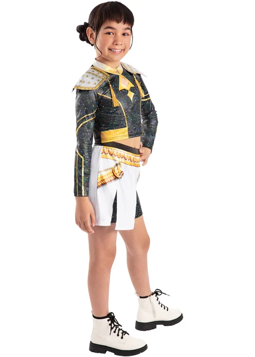Kpop Demon Hunters Zoey Golden Deluxe Child Costume (4-13 Years) - 7-8 Yrs Image 3