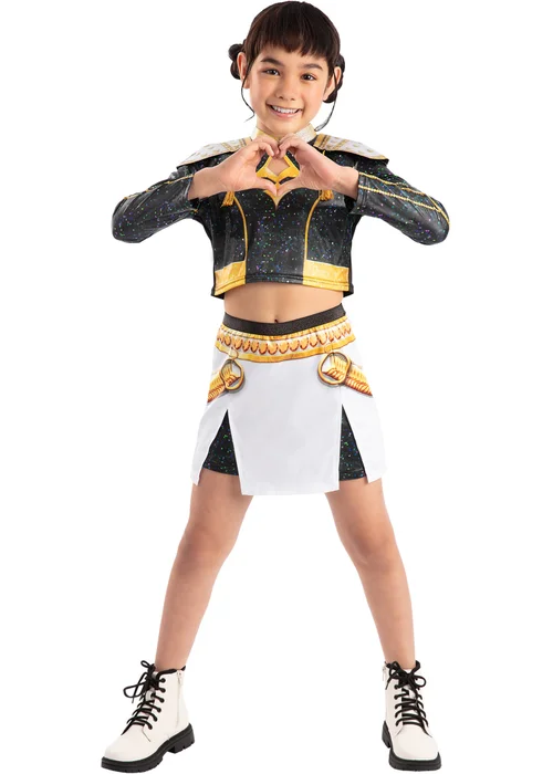 Kpop Demon Hunters Zoey Golden Deluxe Child Costume (4-13 Years) - 7-8 Yrs Image 5