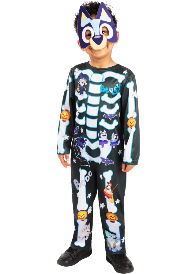 Bluey Skeleton Child Costume (2-6 Years)