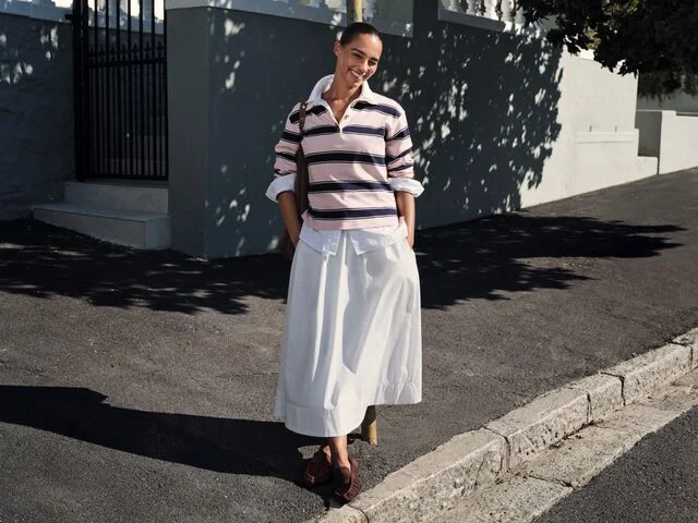 A spring workwear outfit