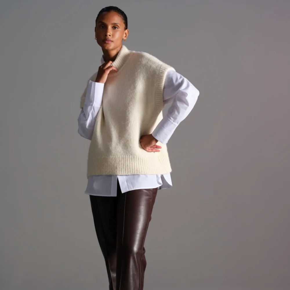 Examples of wearing knitwear for a date.